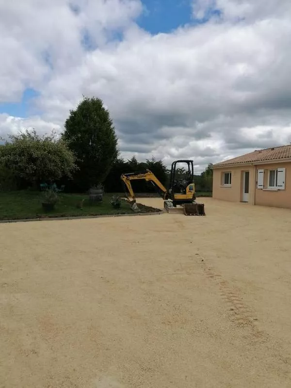 Travaux d'aménagement extérieur, Eymet, ARDIGO TP