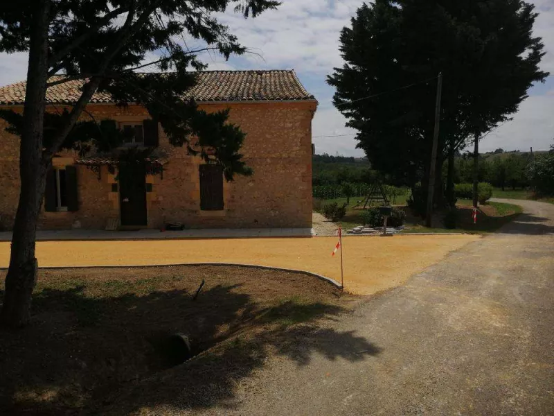 Travaux d'aménagement extérieur, Eymet, ARDIGO TP