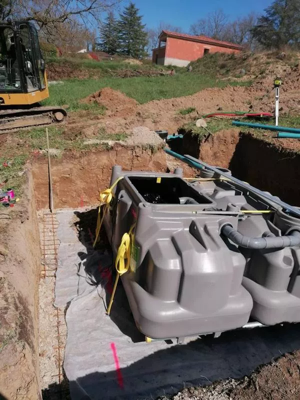Travaux d'assainissement, Eymet, ARDIGO TP