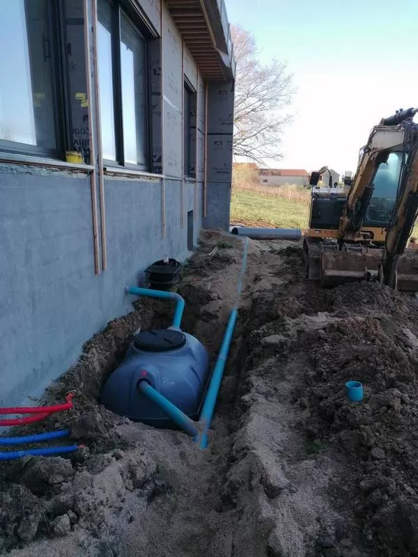 Travaux d'assainissement, Eymet, ARDIGO TP