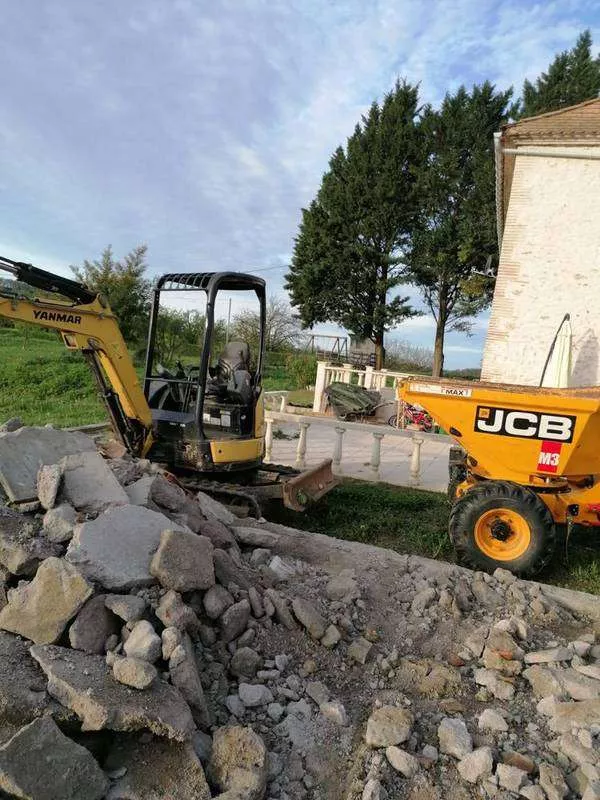 Démolition, Eymet, ARDIGO TP