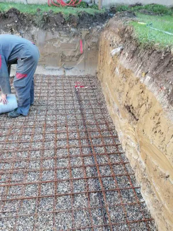 Travaux de terrassement pour fondations de maison, Eymet, ARDIGO TP