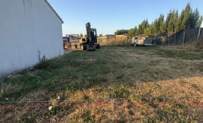 Terrassement et fondations pour une extension de maison à Sigoulès, entre Bergerac et Eymet, Eymet, ARDIGO TP
